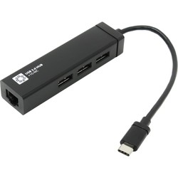 Картридер/USB-хаб 5bites UA3C-45-05BK
