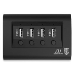 Картридер/USB-хаб JetA JA-UH14