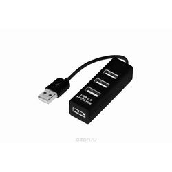 Картридер/USB-хаб REXANT 18-4103 (черный)