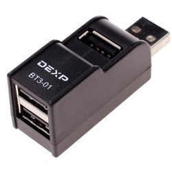 Картридер/USB-хаб DEXP BT3-01