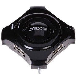 Картридер/USB-хаб DEXP BT4-02
