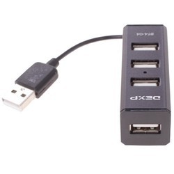 Картридер/USB-хаб DEXP BT4-04