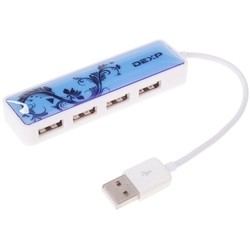 Картридер/USB-хаб DEXP BT4-07