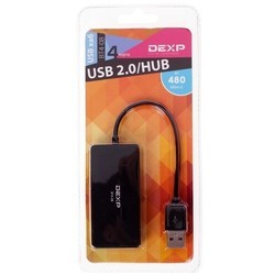 Картридер/USB-хаб DEXP BT4-08