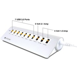 Картридер/USB-хаб Satechi 10 Port USB 3.0 Premium Aluminum Hub