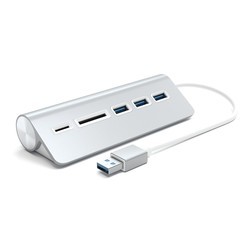 Картридер/USB-хаб Satechi Aluminum USB 3.0 Hub & Card Reader