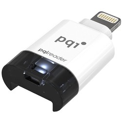 Картридер/USB-хаб PQI OTG MFI