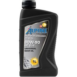 Трансмиссионные масла Alpine Gear Oil 80W-90 GL-4 1L