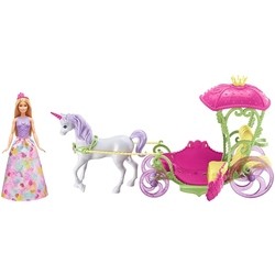 Кукла Barbie Dreamtopia Sweetville Kingdom Carriage DYX31