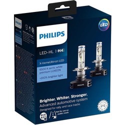 Автолампа Philips X-treme Ultinon LED H4 6500K 2pcs