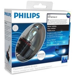 Автолампа Philips X-treme Ultinon LED H4 6500K 2pcs