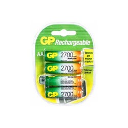 Аккумуляторная батарейка GP Rechargeable 4xAA 2700 mAh