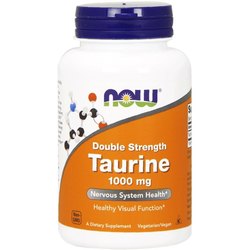 Аминокислоты Now Taurine 1000 mg 100 cap