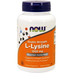 Аминокислоты Now L-Lysine 1000 mg 100 tab