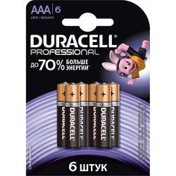 Аккумуляторная батарейка Duracell 6xAAA Professional MN2400