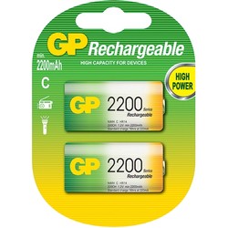 Аккумуляторная батарейка GP Rechargeable 2xC 2200 mAh