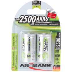 Аккумуляторная батарейка Ansmann maxE 2xC 2500 mAh