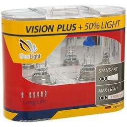 Автолампа ClearLight Vision Plus +50 H1 2pcs
