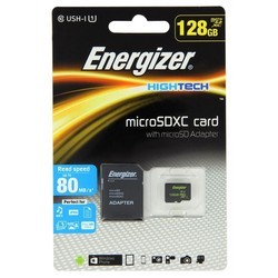 Карта памяти Energizer Hightech microSDXC Class 10 128Gb