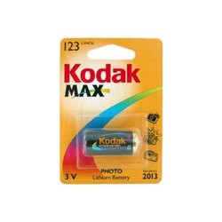 Аккумуляторная батарейка Kodak 1xCR123 Max