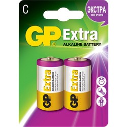 Аккумуляторная батарейка GP Extra Alkaline 2xC