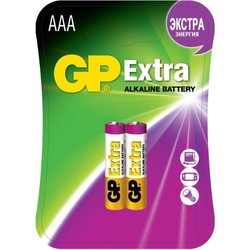 Аккумуляторная батарейка GP Extra Alkaline 2xAAA