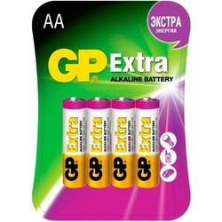 Аккумуляторная батарейка GP Extra Alkaline 4xAA