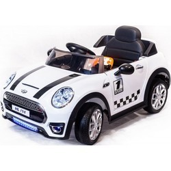 Детский электромобиль RiverToys Mini Cooper HL198 (синий)