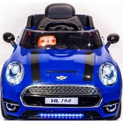 Детский электромобиль RiverToys Mini Cooper HL198 (синий)