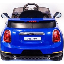 Детский электромобиль RiverToys Mini Cooper HL198 (желтый)