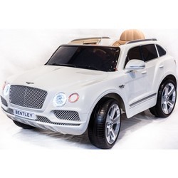 Детский электромобиль RiverToys Bentley Bentayga (белый)