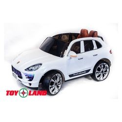 Детский электромобиль Toy Land Porsche GT (белый)