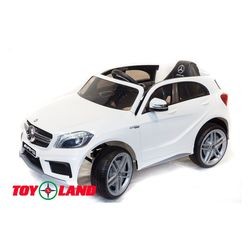 Детский электромобиль Toy Land Mercedes-Benz A45 (белый)