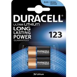 Аккумуляторная батарейка Duracell 2xCR123 Ultra M3