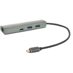 Картридер/USB-хаб Power Plant CA910557