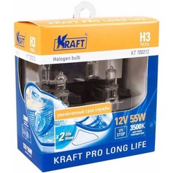 Автолампа Kraft Pro Long Life H3 2pcs