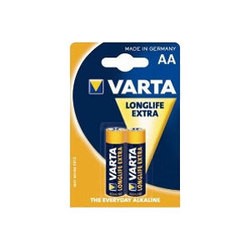 Аккумуляторная батарейка Varta Longlife Extra 2xAA