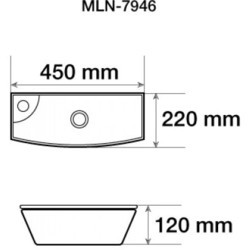 Умывальник Melana MLN-7946