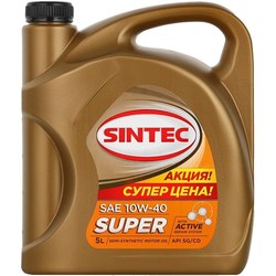 Моторное масло Sintec Super 10W-40 5L