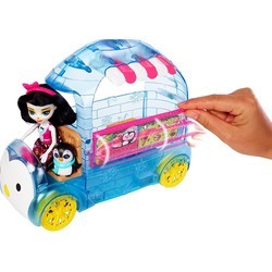 Кукла Enchantimals Preena Penguin Wheel Frozen Treats FKY58