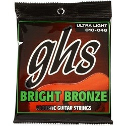 Струны GHS Bright Bronze 10-46