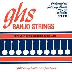 Струны GHS Banjo Strings Johnny Baier 11-30