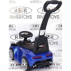 Детский электромобиль RiverToys Lamborghini E999EE (синий)
