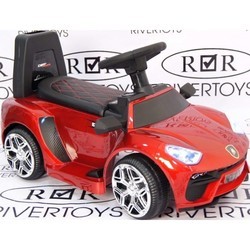 Детский электромобиль RiverToys Lamborghini E999EE (синий)