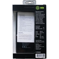 Powerbank аккумулятор CACTUS CS-PBAS282-5000