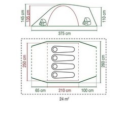 Палатка Coleman Hayden 4