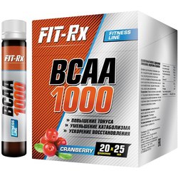 Аминокислоты FIT-Rx BCAA 1000 20x25 ml