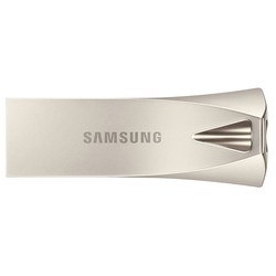 USB Flash (флешка) Samsung BAR Plus 128Gb (серебристый)