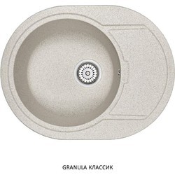 Кухонная мойка Granula 6502 (графит)
