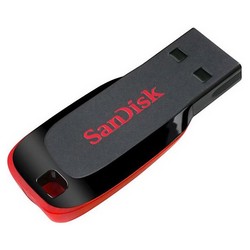USB Flash (флешка) SanDisk Cruzer Blade (черный)